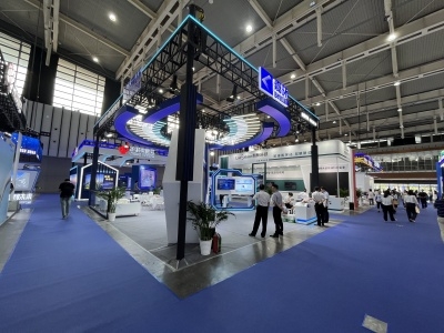 2023南京软博会236展台设计 科技与服务的融合创新